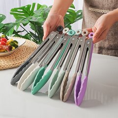 '1pc silicone nuɖaƒe tongs 22.86 cm' hind ja info | Köögitarbed | kaup24.ee