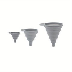 '3pcs silicone funnel si woate ŋu atsɔ adzoe na nuɖaƒe kple wein ' hind ja info | Köögitarbed | kaup24.ee