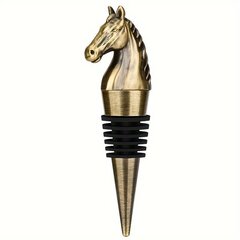 '1 tk Horse Headi veinikork (1,1"x3,9") metallist šampanjapudeli sulgur Joogi säilitusaine Elegantne baaritarviku kodukaunistus' hind ja info | Köögitarbed | kaup24.ee