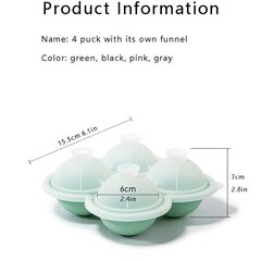 '1pc gã silicone tsikpe kubi trays ' hind ja info | Köögitarbed | kaup24.ee