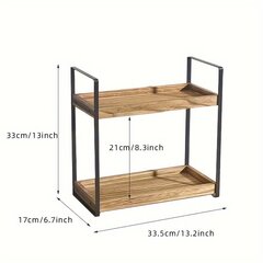 '1pc nu ʋeʋĩ rack 2 tier teƒe' hind ja info | Köögitarbed | kaup24.ee