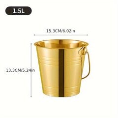 '1pc gakpo si mexɔ dzo o tsikpe bucket' hind ja info | Klaasid, tassid ja kannud | kaup24.ee