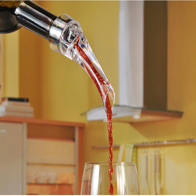 '1pc akunyawɔwɔ wein decanter wein dzĩ aerating pourer spout decanter wein aerator kabakaba aerating kɔklɔ dɔwɔnu pɔmpi portable filter' цена и информация | Köögitarbed | kaup24.ee