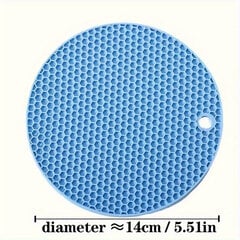 '1 tk. trivet, kergesti puhastatav isolatsioonimatt, põlemisvastane tassimatt, multifunktsionaalne kuumakindel kandik kodusesse söögituppa ja restorani, lauakaunistused, kodutarbed' hind ja info | Köögitarbed | kaup24.ee