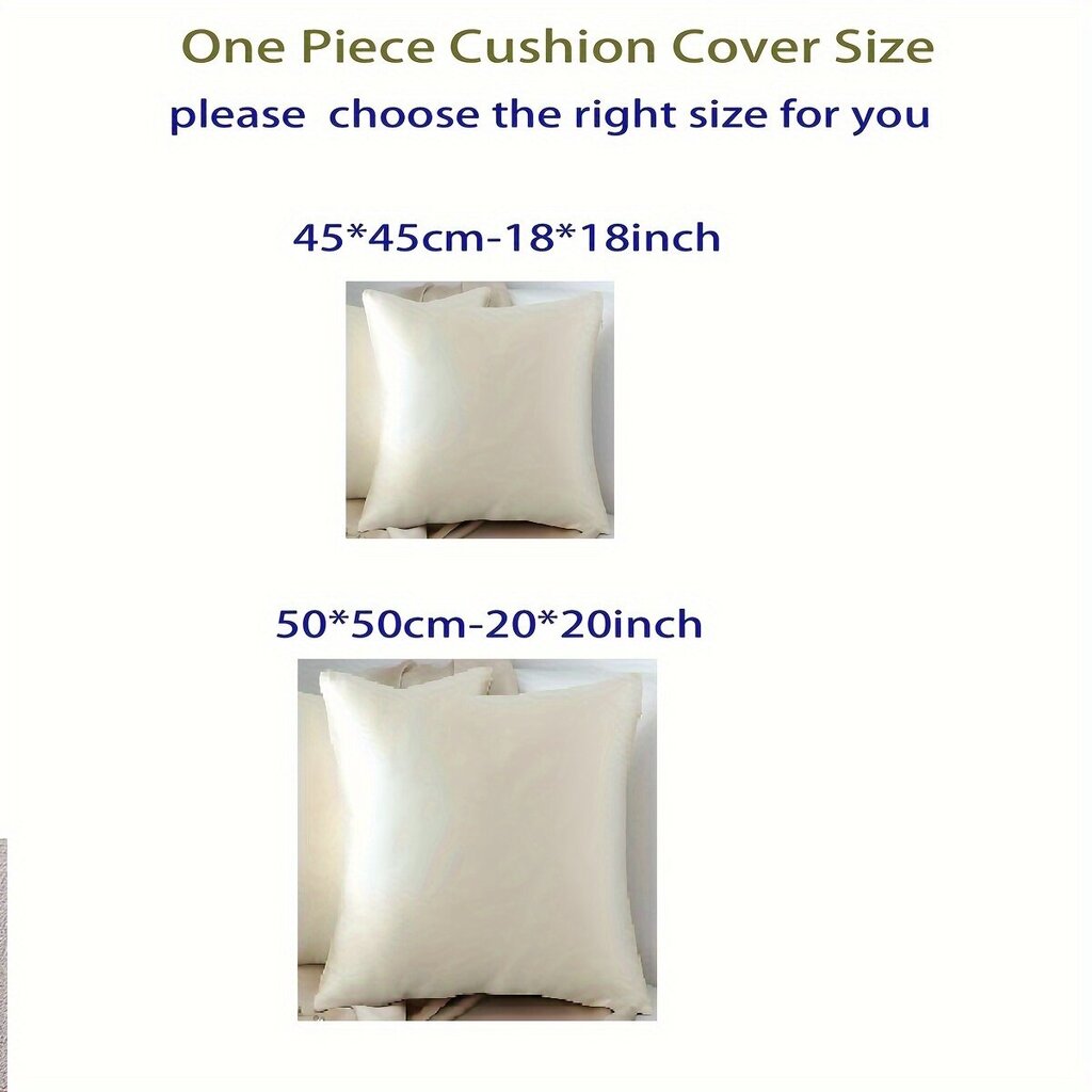 '1pc falɛfalɛ kple seda satin cushion nutsyɔnu' hind ja info | Dekoratiivpadjad ja padjakatted | kaup24.ee