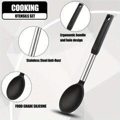 '8pcs/set silicone nuɖaɖa spatulas kple gaƒoƒo' hind ja info | Köögitarbed | kaup24.ee