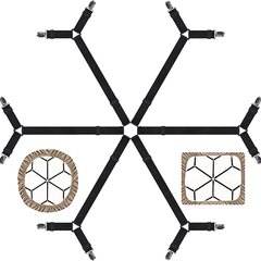 '1 шт. регулируемые зажимы для простыни ' цена и информация | Постельное белье | kaup24.ee