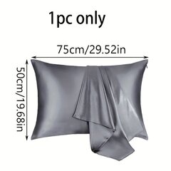 '1pc satin pillowcase (nu vevi manɔmee) dzidzenu lolome 21 momme 600 ka xexlẽme na taɖa kple ŋutigbalẽ' hind ja info | Toolipadjad ja -katted | kaup24.ee