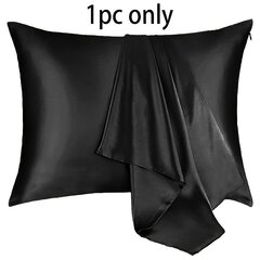 '1pc satin pillowcase (nu vevi manɔmee) dzidzenu lolome 21 momme 600 ka xexlẽme na taɖa kple ŋutigbalẽ' hind ja info | Toolipadjad ja -katted | kaup24.ee