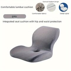 '1pc grey ergonomic design ŋkuɖodzi foam zikpui cushion pillow ʋu akɔta kpeɖeŋutɔ cushion' hind ja info | Voodipesu | kaup24.ee