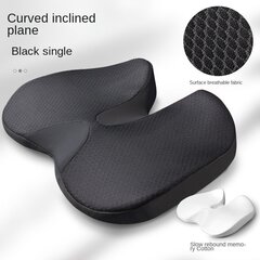 '1 tk autoistme padi libisemiskindel ortopeediline mäluvahust eesnäärme padi Coccyx ishias Back Relax Comfort Chair turvatool kontoritoolile' hind ja info | Voodipesu | kaup24.ee