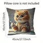 '1pc vivi cat nufiala sukuxɔ me nuƒoƒo pillow case' цена и информация | Dekoratiivpadjad ja padjakatted | kaup24.ee