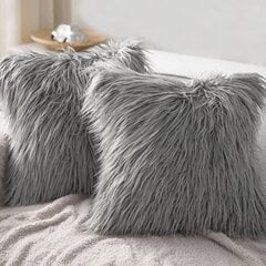 '1pc grey dzogoe ene me faux lãfu pillowcase' hind ja info | Voodipesu | kaup24.ee