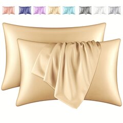 '2pcs 100% polyester fiber premium pillowcase (nu vevi manɔmee)' hind ja info | Voodipesu | kaup24.ee