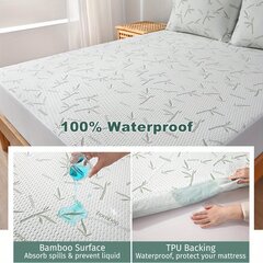 '1pc 100% bamboo fiber tsi mattress ametakpɔla (250gsm)' hind ja info | Voodilinad | kaup24.ee