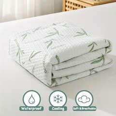 '1pc 100% bamboo fiber tsi mattress ametakpɔla (250gsm)' hind ja info | Voodilinad | kaup24.ee