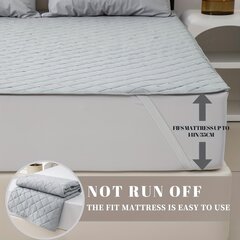 '1pc dedie 100% tsi quilted mattress nutsyɔnu na ɣeyiɣiwo katã (pillowcase manɔmee)' hind ja info | Voodilinad | kaup24.ee