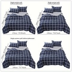 'Preppy atsyã plaid dzomeŋɔli quilt ' hind ja info | Voodipesu | kaup24.ee