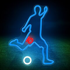 Neon PLEXI LED FOOTBALLER multicolor FPNE31 Forever Light цена и информация | Люстры | kaup24.ee