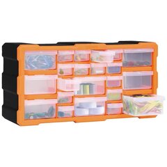 vidaXL mitme sahtliga organiseerija 22 sahtliga 49 x 16 x 25,5 cm цена и информация | Ящики для инструментов, держатели | kaup24.ee