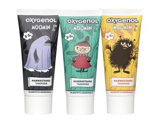 Laste hambapasta Muumi Oxygenol (2-6 a.), 50 ml, 1 tk цена и информация | Косметика для мам и детей | kaup24.ee