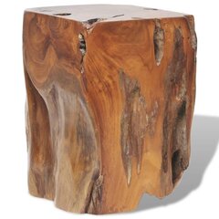 Стульчик деревянный, коричневый цена и информация | Кресла-мешки и пуфы | kaup24.ee