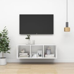 vidaXL Seinakinnitusega TV-kapp, 37x37x107cm, MDP цена и информация | Тумбы под телевизор | kaup24.ee