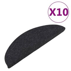 vidaXL iseliimuvad trepivaibad 10 tk, antratsiithall, 65x22,5x3,5 cm цена и информация | Ковры | kaup24.ee