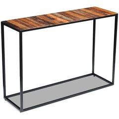 vidaXLi konsoollaud taastatud puidust 110 x 35 x 76 cm цена и информация | Столы-консоли | kaup24.ee