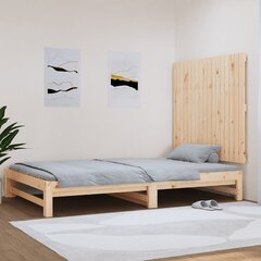 vidaXL seinale kinnitatav voodipeats, 108x3x90 cm, männipuit цена и информация | Кровати | kaup24.ee