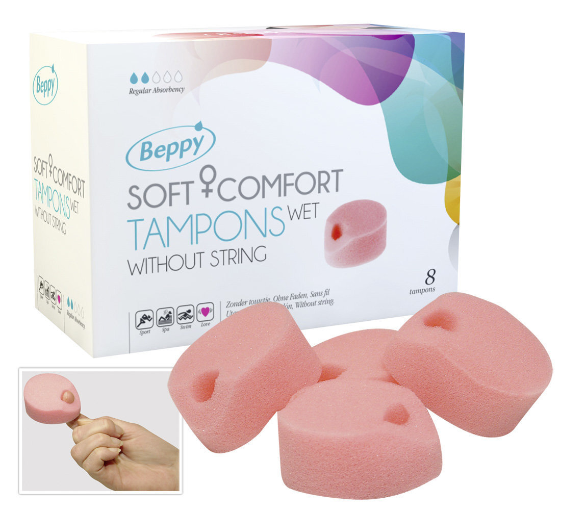 Тампоны Wet Tampons Beppy, 8 шт цена | kaup24.ee