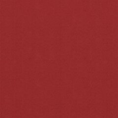 vidaXL rõdusirm, punane, 90 x 500 cm, oxford-kangas hind ja info | Päikesevarjud, markiisid ja alused | kaup24.ee