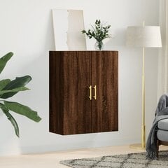 vidaXL seinakapp, pruun tamm, 69,5 x 34 x 90 cm цена и информация | Шкафчики в гостиную | kaup24.ee