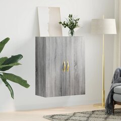 vidaXL seinakapp, hall Sonoma tamm, 69,5 x 34 x 90 cm цена и информация | Шкафчики в гостиную | kaup24.ee