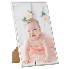 332160 vidaXL Photo Frames Collage 3 pcs for Table Silver 15x21cm MDF hind ja info | Pildiraamid | kaup24.ee