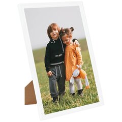 vidaXL fotoraami kollaaž 5 tk, seinale või lauale, valge, 59,4 x 84 cm цена и информация | Рамки, фотоальбомы | kaup24.ee