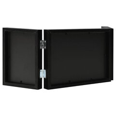 vidaXL kolm fotoraami, must, 22x15 cm + 2 x (10x15 cm) цена и информация | Рамки, фотоальбомы | kaup24.ee