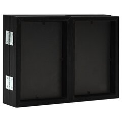 vidaXL kolm fotoraami, must, 22x15 cm + 2 x (10x15 cm) цена и информация | Рамки, фотоальбомы | kaup24.ee