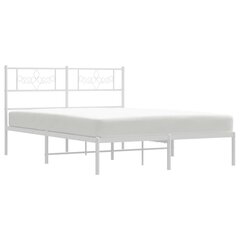 Metallist voodiraam peatsiga vidaXL, 120x190 cm цена и информация | Кровати | kaup24.ee