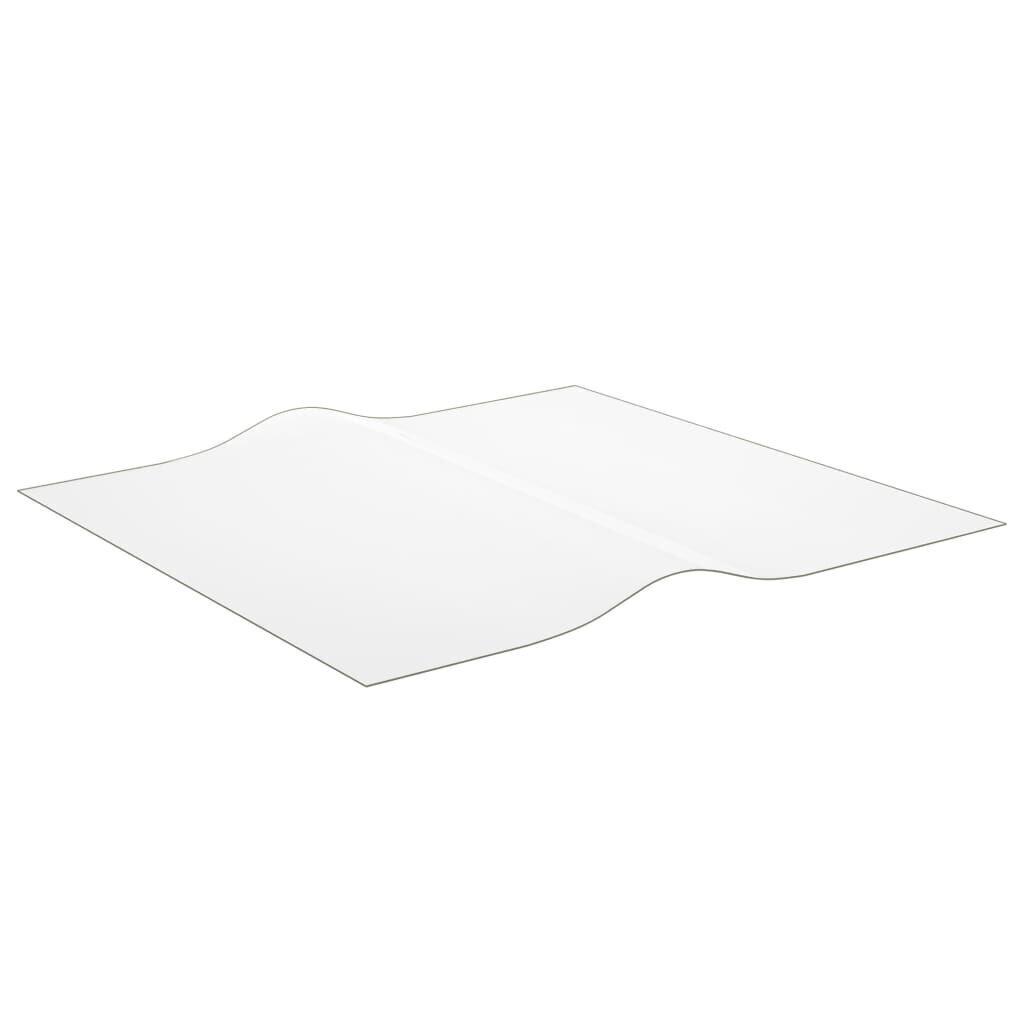 vidaXL lauakaitse, matt, 70 x 70 cm, 2 mm, PVC hind ja info | Laudlinad, lauamatid, servjetid | kaup24.ee