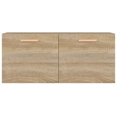 vidaXL seinakapp, Sonoma tamm, 80x35x36,5 cm, tehispuit цена и информация | Шкафчики в гостиную | kaup24.ee