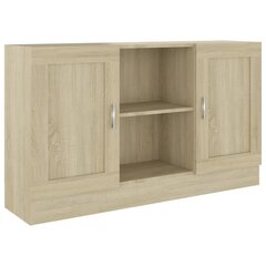 vidaXL puhvetkapp Sonoma tamm 120 x 30,5 x 70 cm puitlaastplaat цена и информация | Шкафчики в гостиную | kaup24.ee