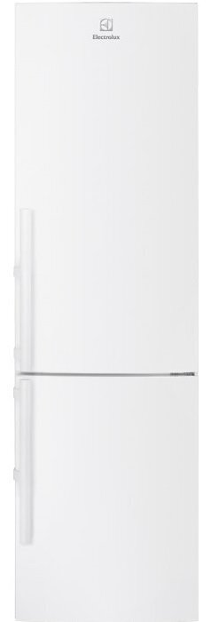 Külmik Electrolux EN3853MOW, 201 cm A++ NoFrost, valge hind ja info | Külmkapid | kaup24.ee