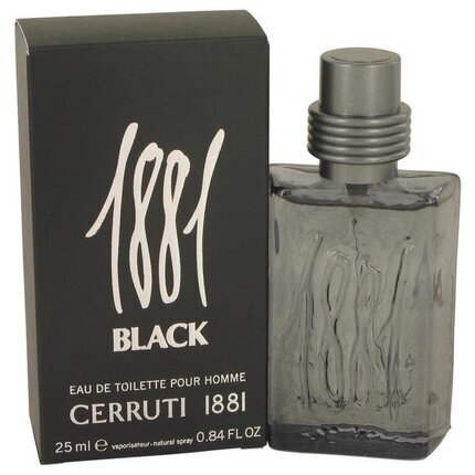 Tualtvesi Cerruti 1881 Black EDT meestele 25 ml цена и информация | Meeste parfüümid | kaup24.ee