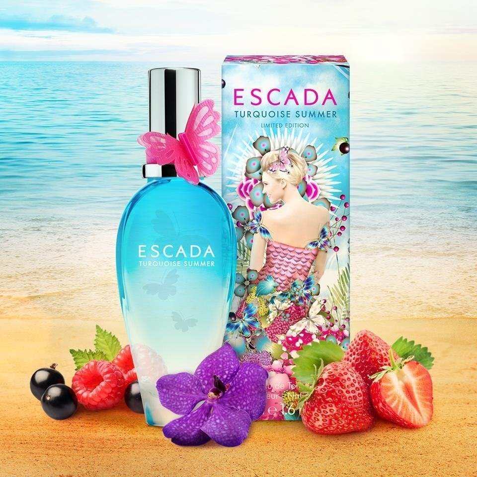 Tualettvesi Escada Turquoise Summer EDT naistele 50 ml hind ja info | Naiste parfüümid | kaup24.ee