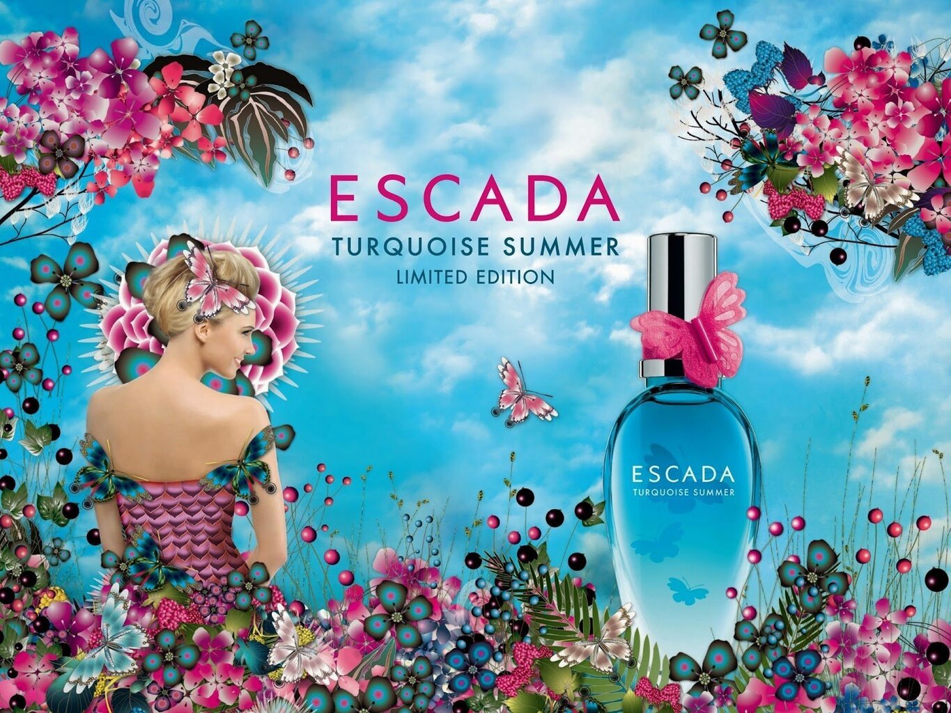 Tualettvesi Escada Turquoise Summer EDT naistele 50 ml цена и информация | Naiste parfüümid | kaup24.ee