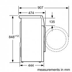 Siemens WS12T440BY hind ja info | Pesumasinad | kaup24.ee