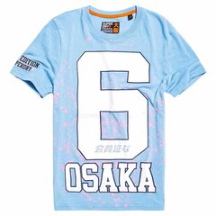 Meeste Superdry Osaka Splatter puuvillane t-särk hind ja info | Meeste T-särgid | kaup24.ee