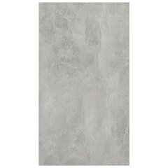 vidaXL raamaturiiul, betoonhall 50x25x80 cm, puitlaastplaat цена и информация | Полки | kaup24.ee