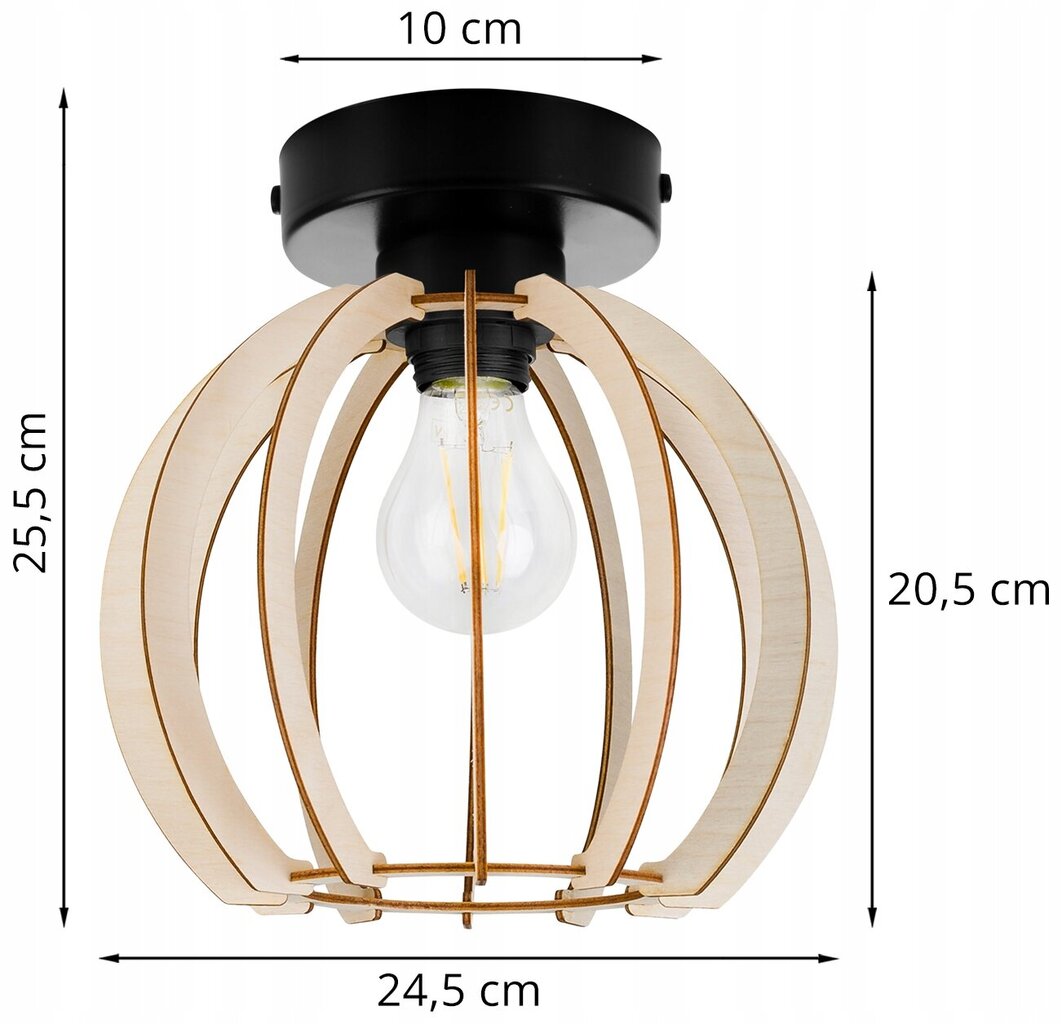 LightHome sein Timber цена и информация | Seinavalgustid | kaup24.ee